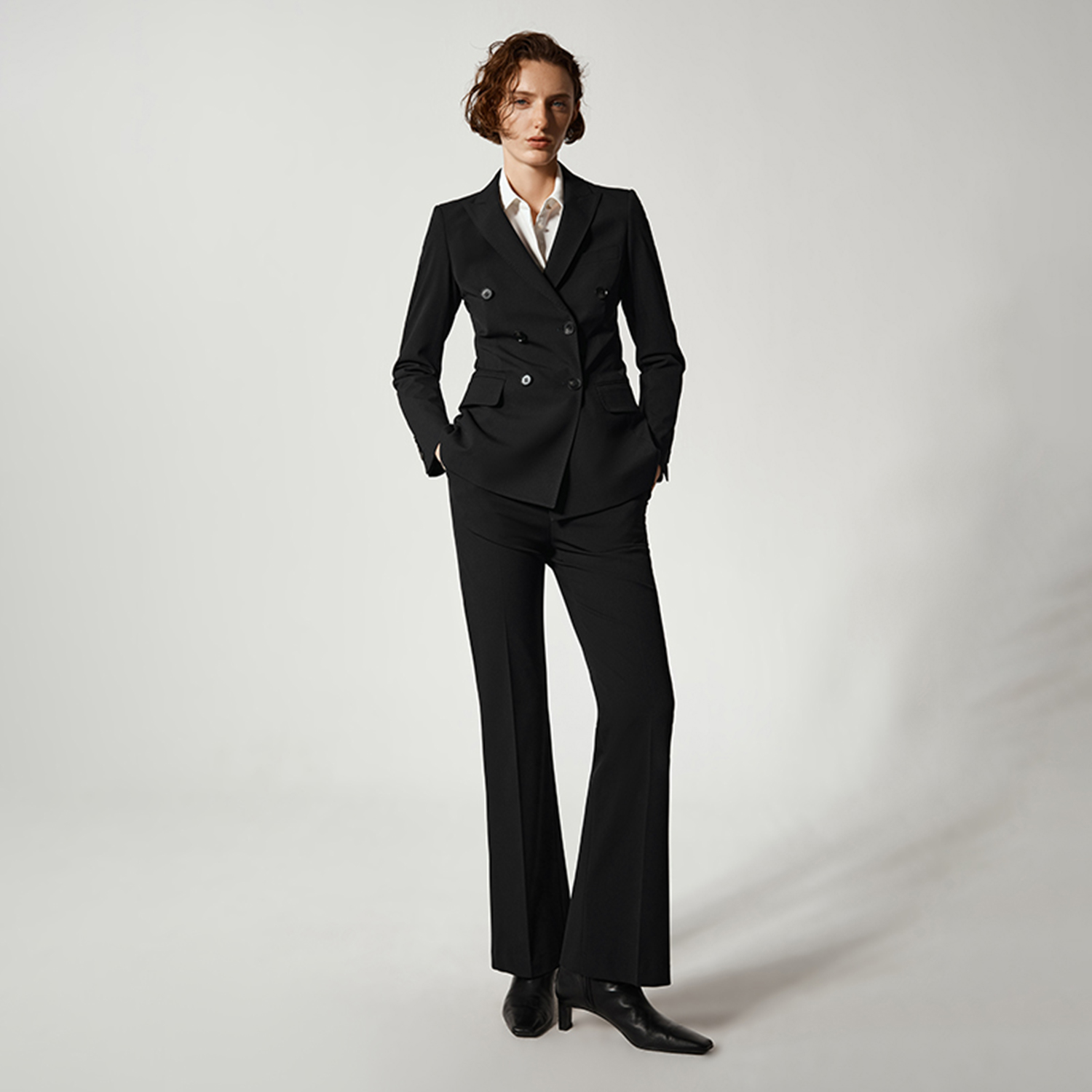 Women'S Fashion Blazer - Allingentle женский брючный костюм, комплект из