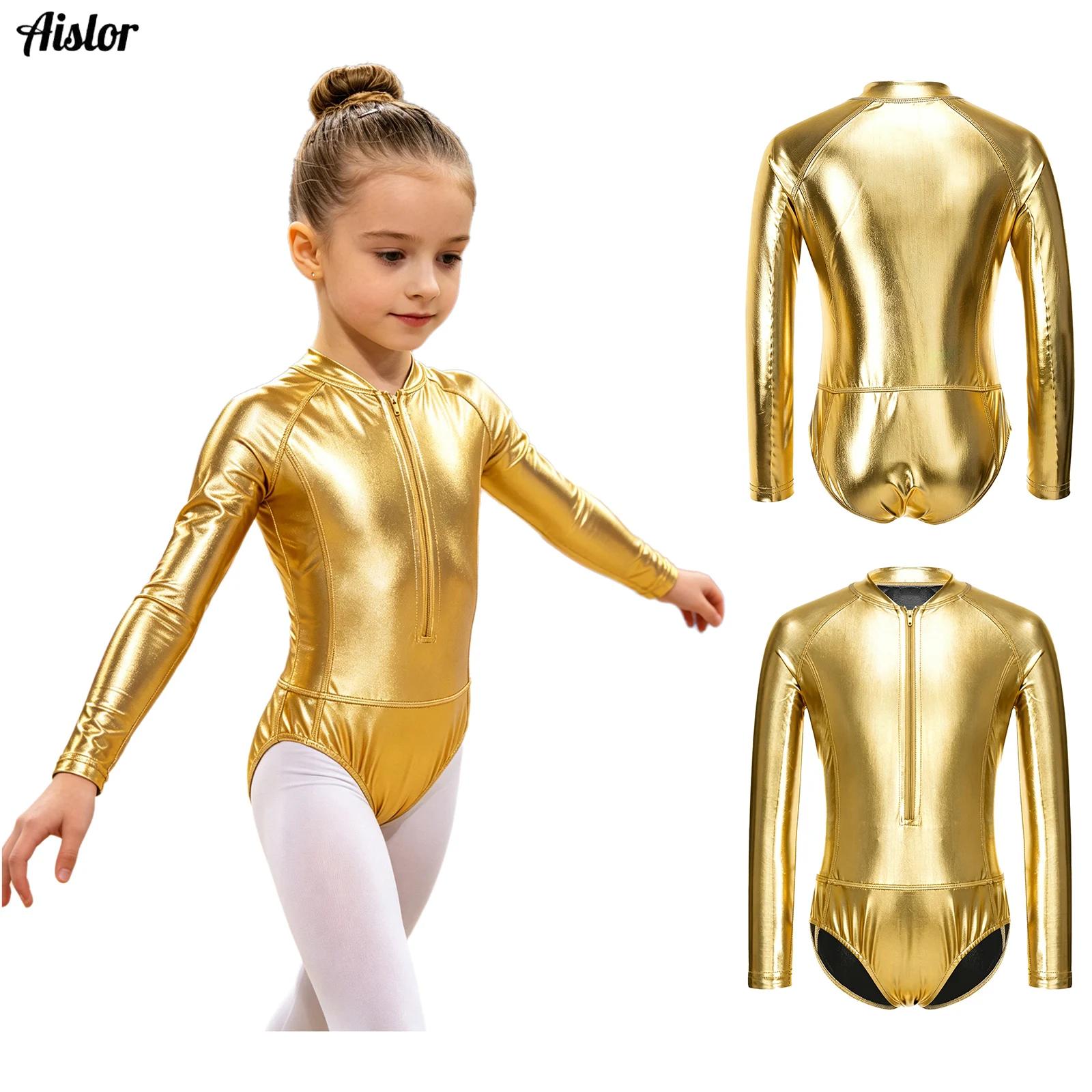 Turtleneck Bodysuit - Детский костюм для ритмической гимнастики для