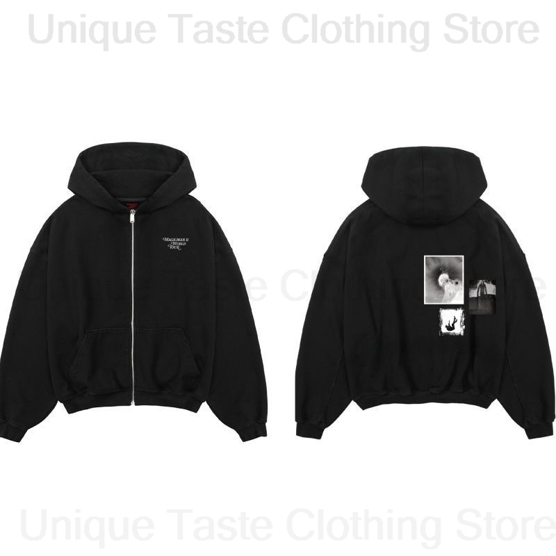 Women'S Fashion Zip Up Hoodies - Jackson Wang MAGICMAN 2, толстовки на