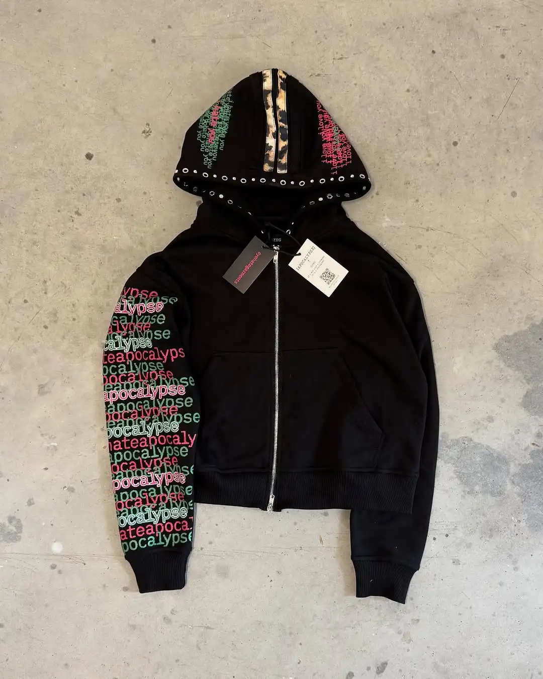 Women'S Fashion Zip Up Hoodies - Eyehategarment уличная модная толстовка Harajuku модная
