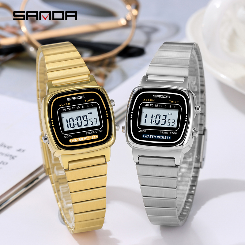 Электронные часы SANDA 6053, м – обзор и цена Women Fashion Zone