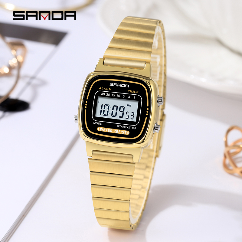 Электронные часы SANDA 6053, м – обзор и цена Women Fashion Zone
