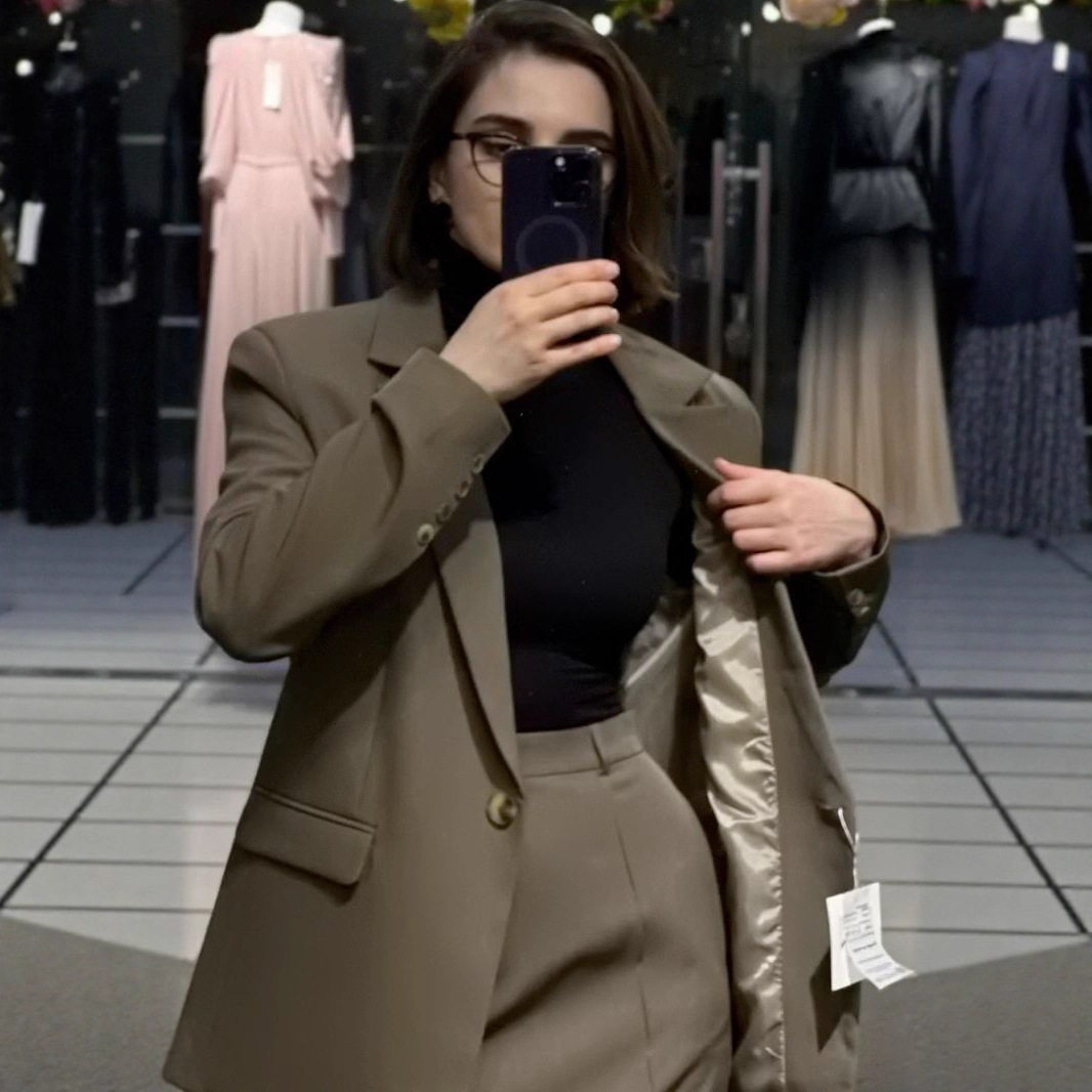 Костюм с юбкой Allingentle, же – обзор и цена Women'S Fashion Blazer