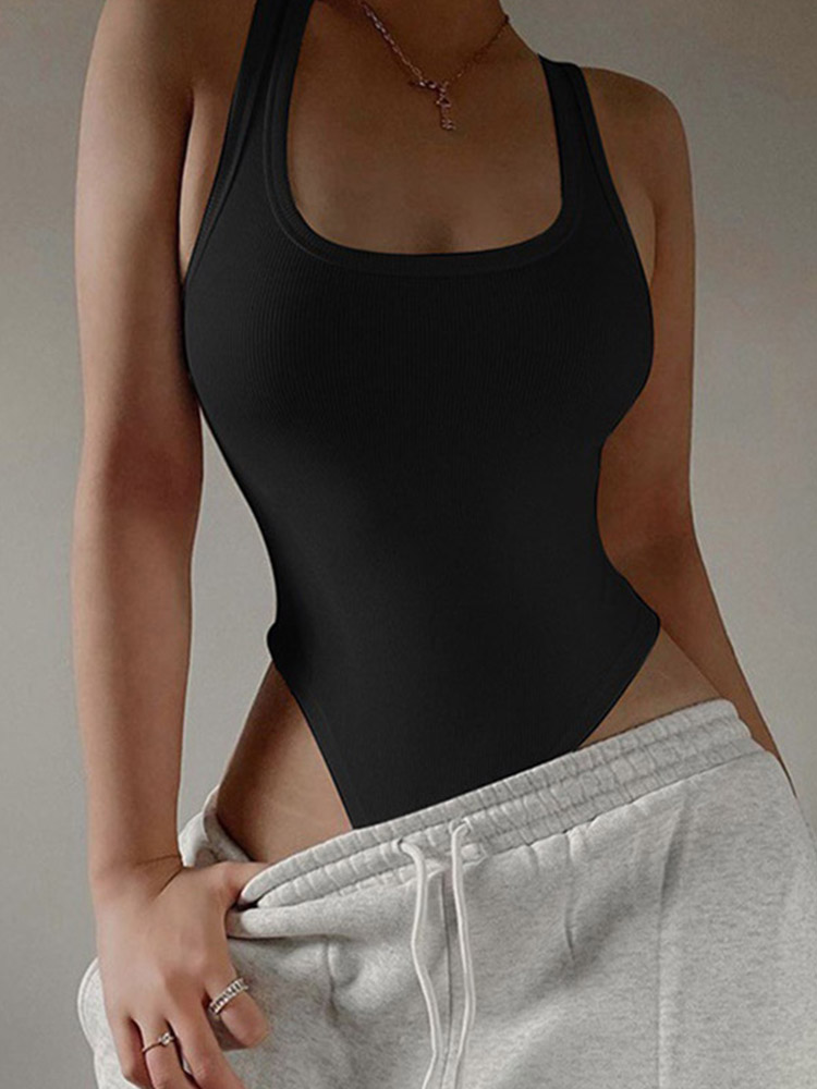 Вязаное боди без рукавов 2024, – обзор и цена Turtleneck Bodysuit
