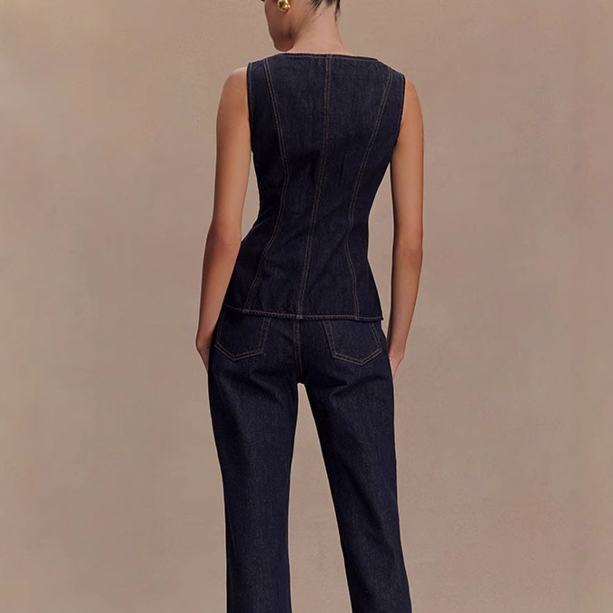 Летние джинсовые комплекты брю – обзор и цена Women Fashion Jeans Top