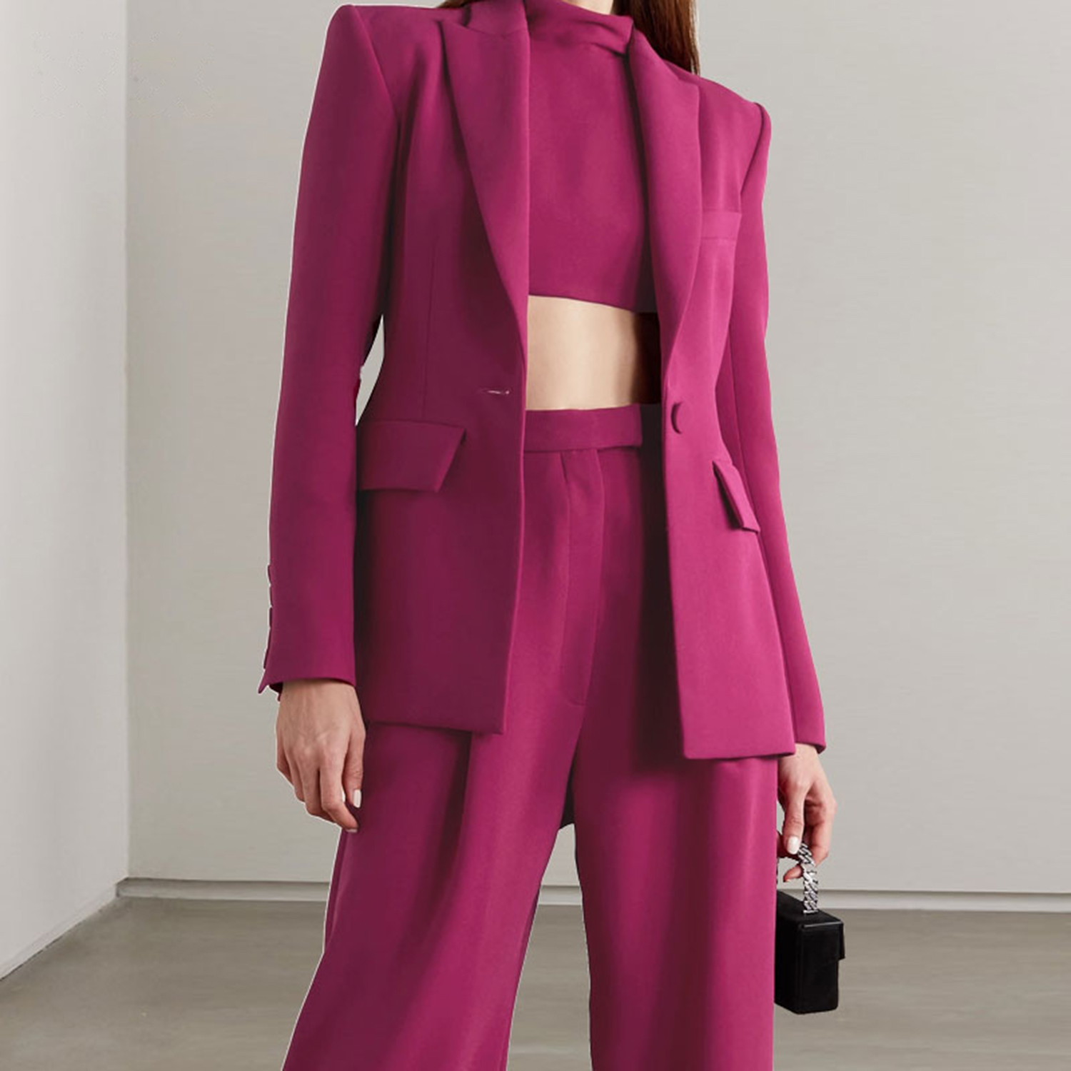 Allingentle красный женский ко – обзор и цена Women'S Fashion Blazer