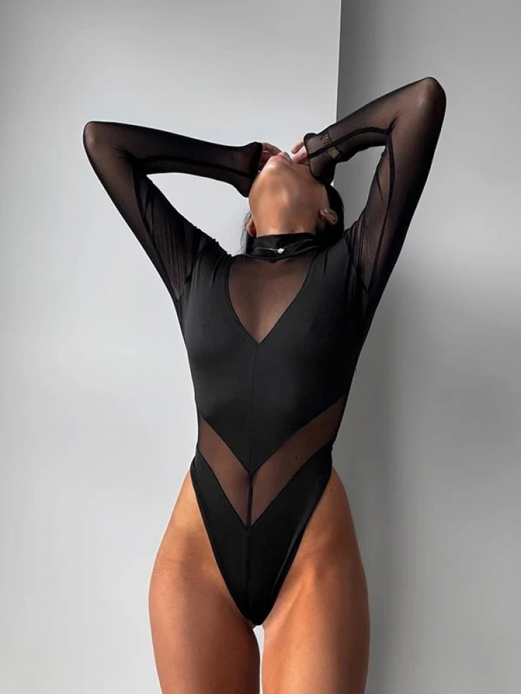 Сексуальные женские боди из се – обзор и цена Turtleneck Bodysuit