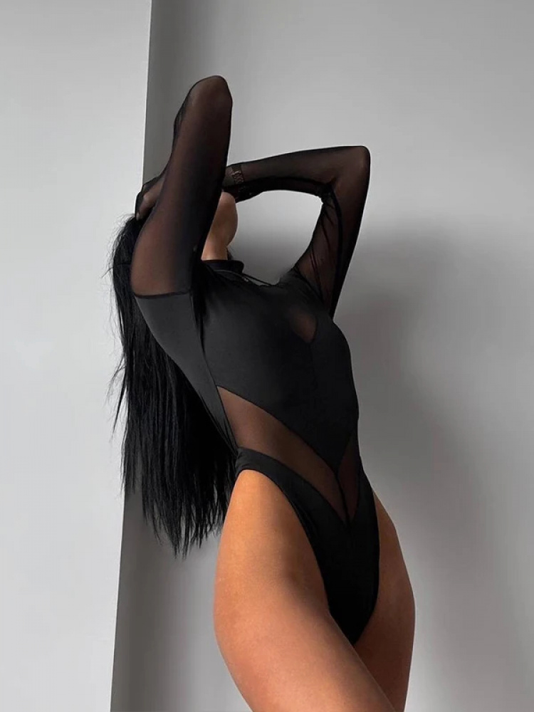 Сексуальные женские боди из се – обзор и цена Turtleneck Bodysuit