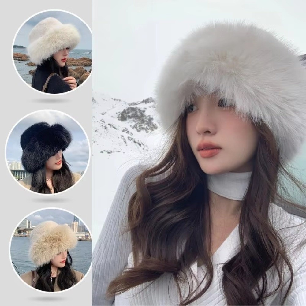 Модная зимняя шапка-панама из  – обзор и цена Bucket Hat Women