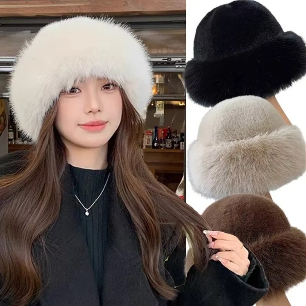 Модная зимняя шапка-панама из  – обзор и цена Bucket Hat Women