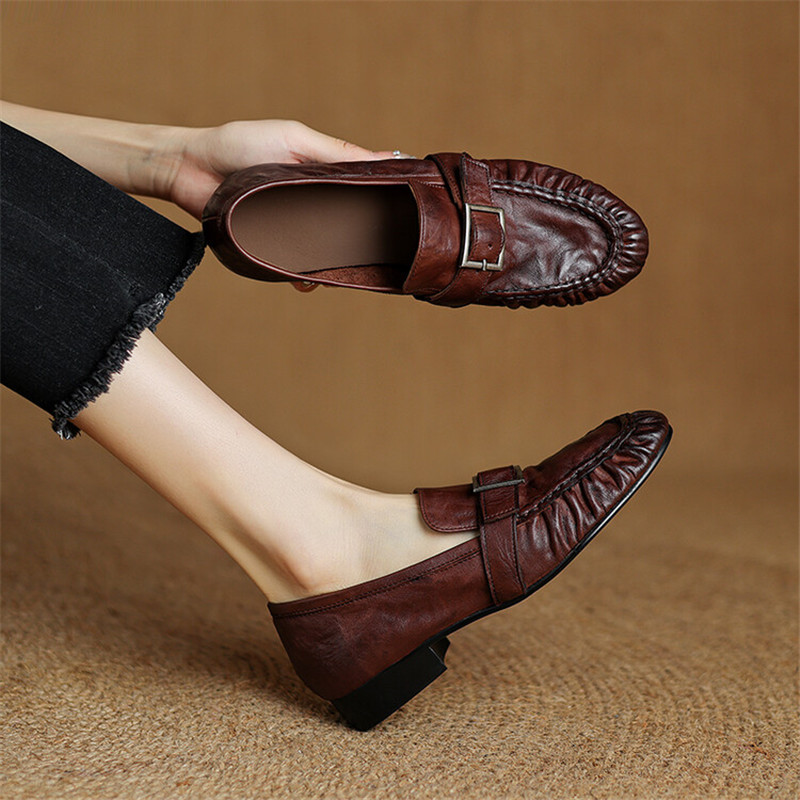 Женские Плиссированные туфли-л – обзор и цена Women'S Fashion Loafers