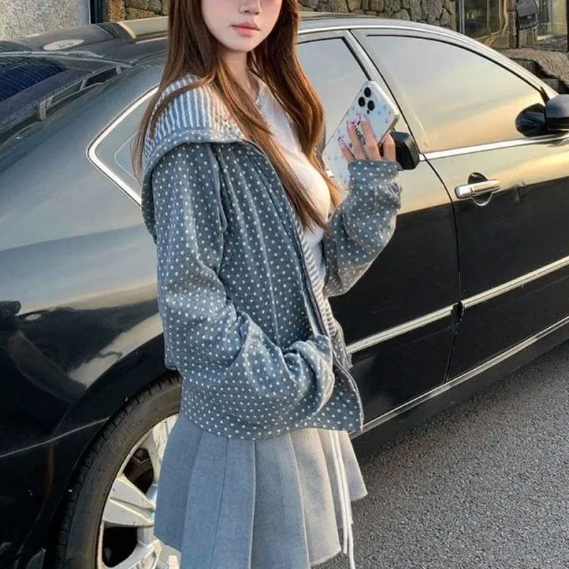 Корейские повседневные толстов – обзор и цена Women'S Fashion Zip Up Hoodies
