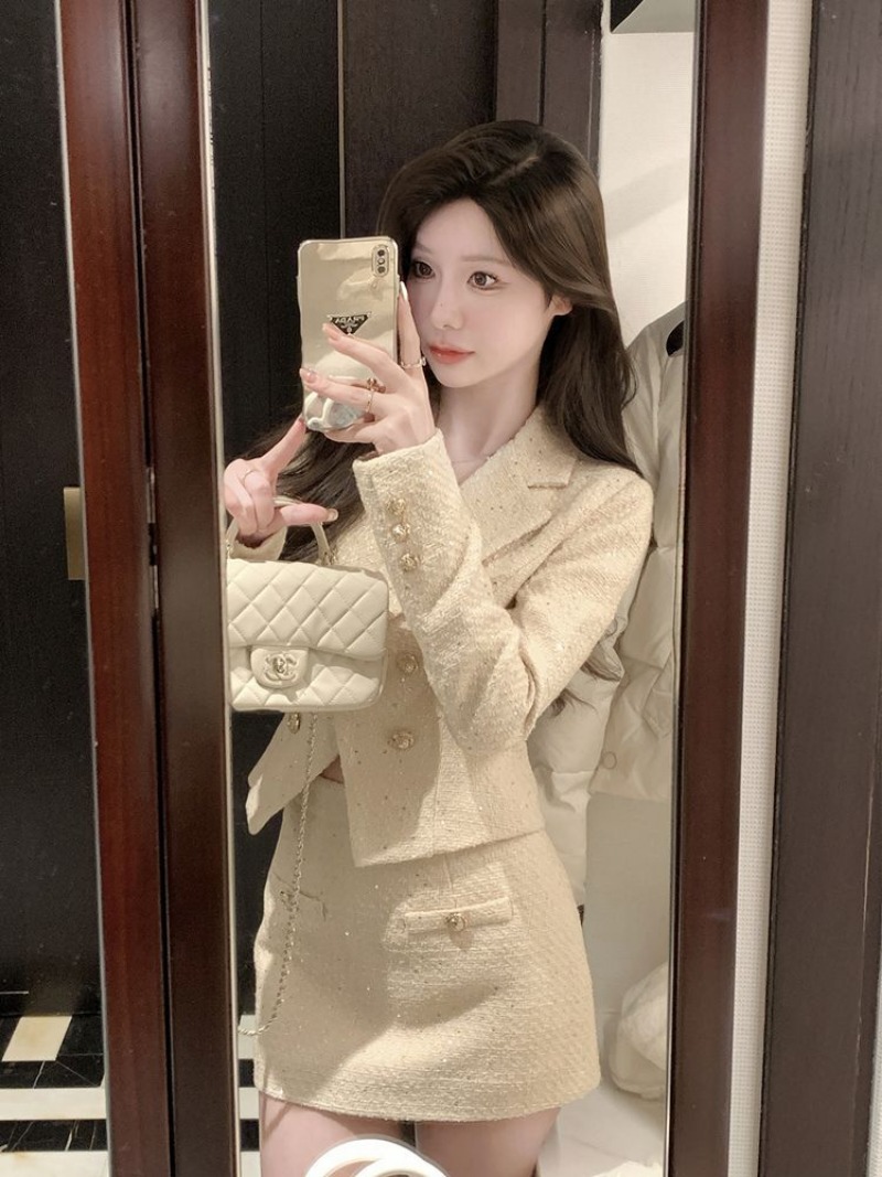 Новый маленький ароматный модн – обзор и цена Women'S Fashion Long Coat