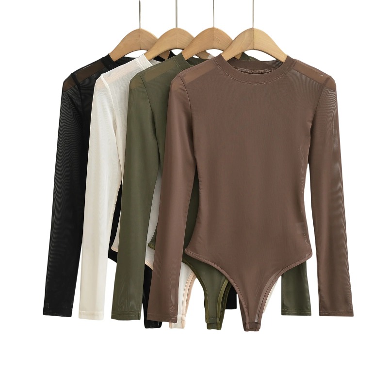 Сетчатый женский сексуальный к – обзор и цена Turtleneck Bodysuit