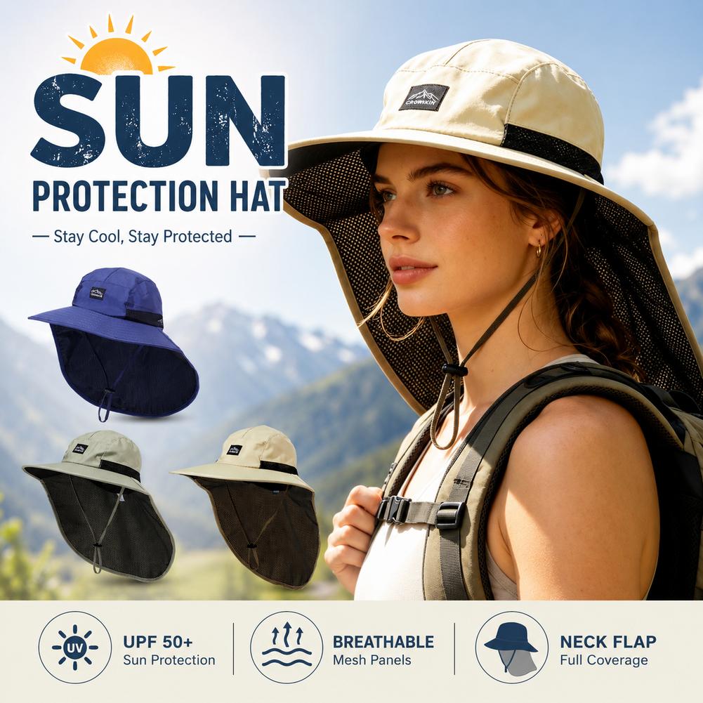 Шляпа с защитой от солнца UPF5 – обзор и цена Bucket Hat Women