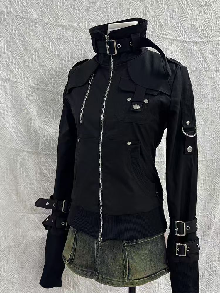 Женская толстовка Y2K в готиче – обзор и цена Women'S Fashion Zip Up Hoodies