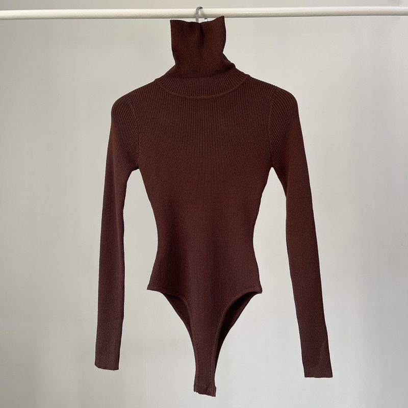 Боди женские с длинным рукавом – обзор и цена Turtleneck Bodysuit