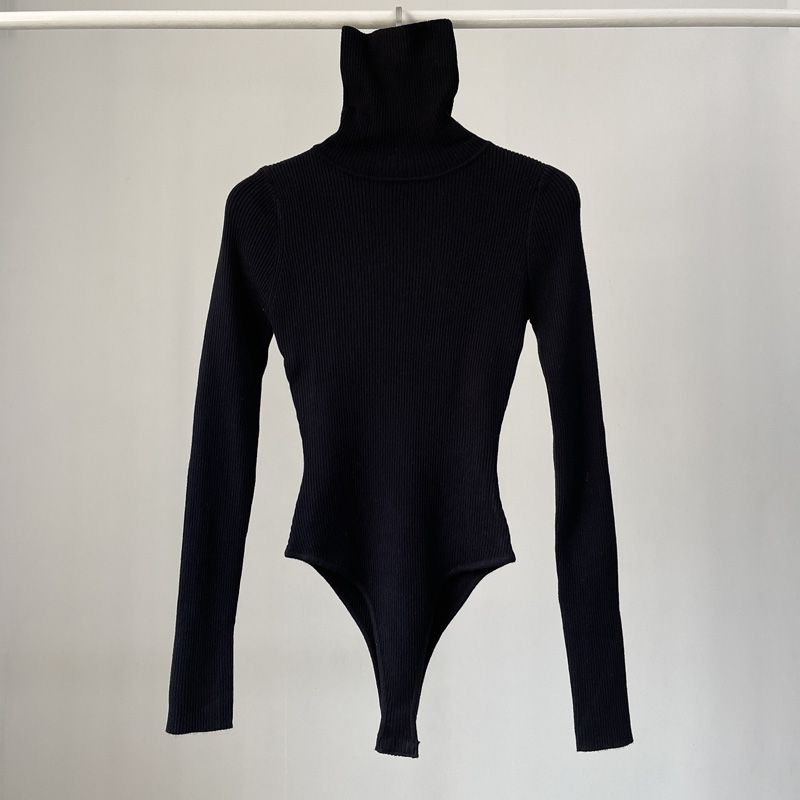 Боди женские с длинным рукавом – обзор и цена Turtleneck Bodysuit