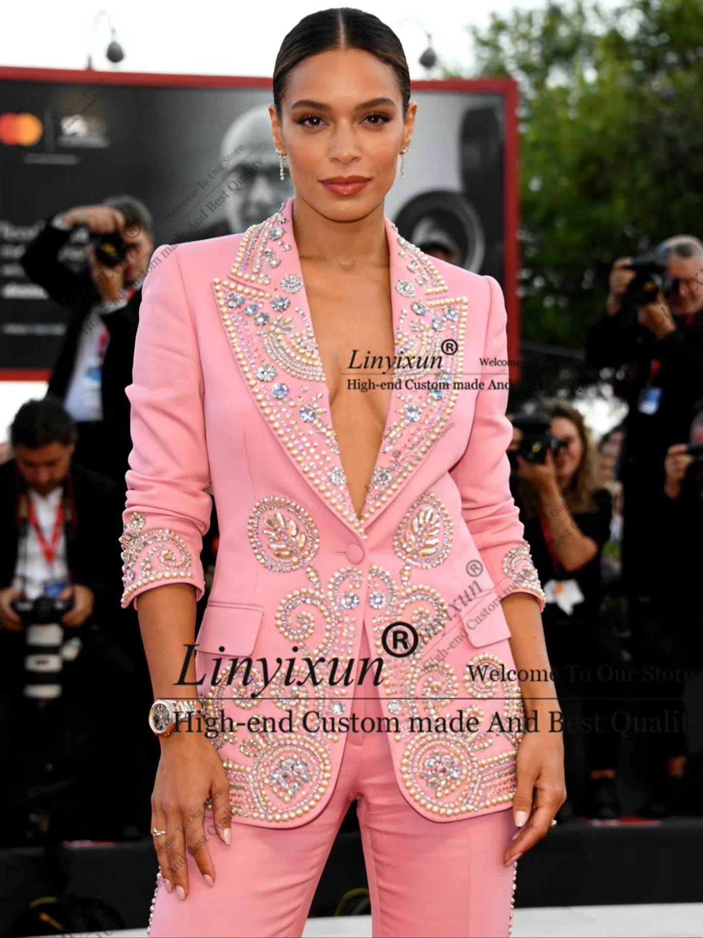 Блестящие костюмы-двойки с кри – обзор и цена Women'S Fashion Blazer
